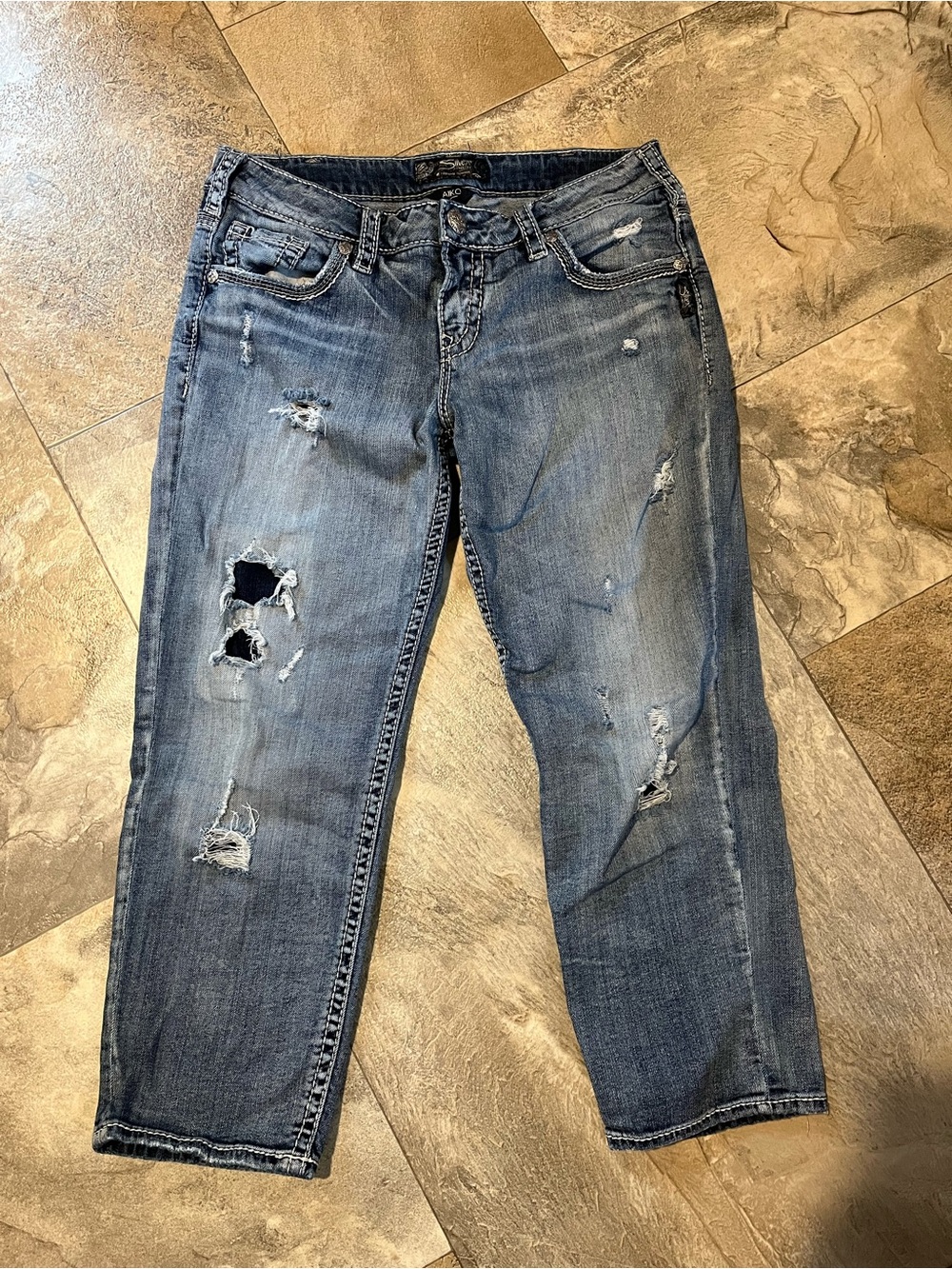 Silver Jeans Co. Aiko Mid Capri